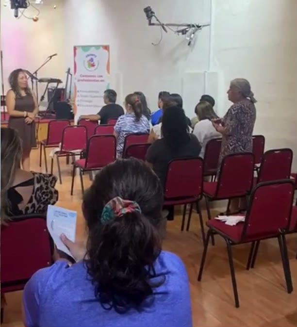 Charla para cuidadoras